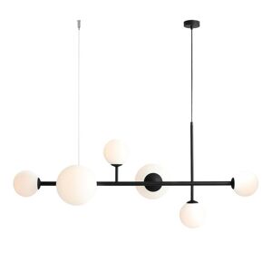 IBBE Design Suspension en métal noir Noir 62x110x130cm