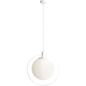 IBBE Design Suspension en métal blanc Blanc 30x200x2cm