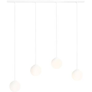 IBBE Design Suspension en métal blanc Blanc 14x120x100cm