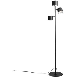 IBBE Design Lampadaire en métal noir