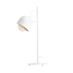 IBBE Design Lampe de table en métal blanc