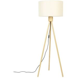 Zuiver Lampadaire en bamboo blanc Blanc 50x55x50cm