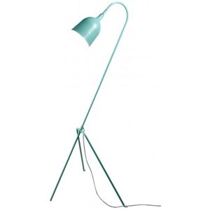 Aluminor Lampadaire en métal vert Vert 17x49x17cm