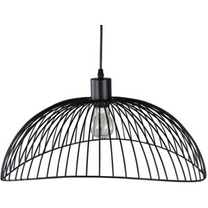 Meubles & Design Suspension elegante arrondie en metal noir