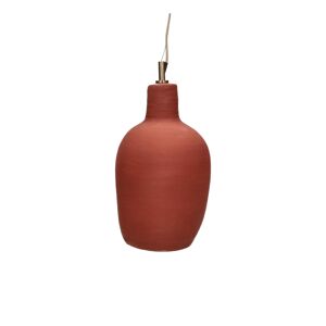 Pomax Suspension ronde en argile D18cm terracotta