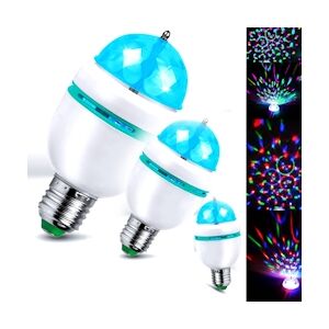 Pack 3 Ampoules Mini DIAMS 4 LED's RVBA Lytor Light Mode AUTO, Culot E-27