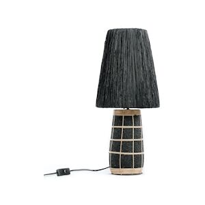 Bazar Bizar - Lampe De Table - Naxos - Noir Naturel