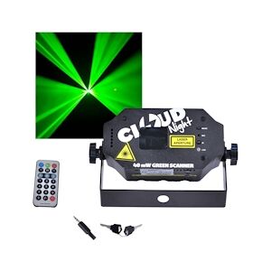 Mini laser Vert 40Mw - C-MINIBEAM-40G Cloud Night