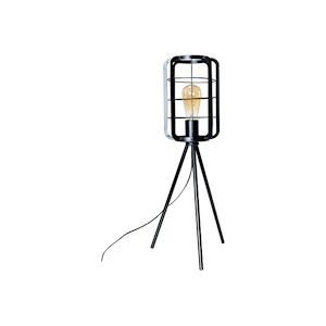 Lampe à Poser Industriel Métal Noir H61CM Intempora