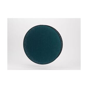 AMADEUS Abat-jour Luna 30 cm bleu canard - Rond Tissu Amadeus 30x11.5 cm