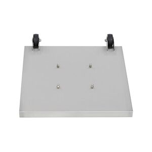 Securit® Luminaire d'Excellence - Plateforme Mobile Antidérapante pour Présentoir LED - Socle Inox pour pied carré