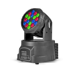 JeU lumière type Lyre LED 18x3W Rouge/bleu/vert + Etrier de fixation - Pur Light Ohio18LED