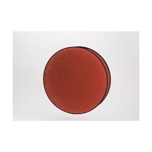 AMADEUS Abat-jour Luna 30 cm brique - Rouge Rond Tissu Amadeus 30x11.5 cm