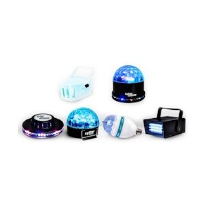 Pack de 7 jeux de lumières à LEDS DIAMS + DERBY