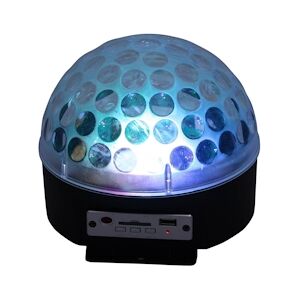 MADISON Boule lumineuse ASTRO4 LED RVB HP intégrés SD/USB