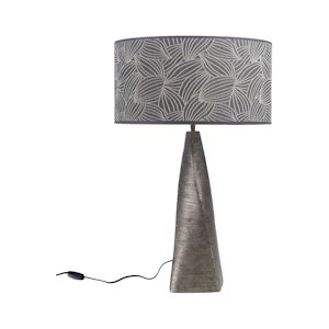 AMADEUS Lampe de table Cordoba - Gris Autre Métal Amadeus 60x60 cm