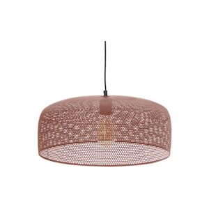 AMADEUS Suspension Aya brique E27 40W - Rouge Métal Amadeus 44x44 cm