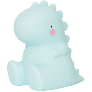 Petite veilleuse dinosaure bleu (12 cm)