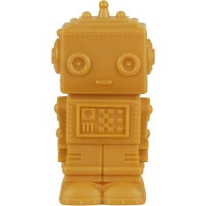 Petite veilleuse Robot jaune doré (13 cm)