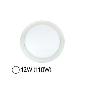 Vision-El Plafonnier LED 12W (110W) encastrable D180 Blanc jour 6000°K - Publicité