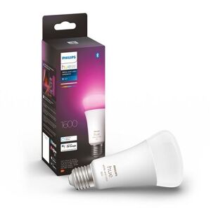 Ampoule connectée Philips Hue White & Color E27 100W Blanc - Publicité