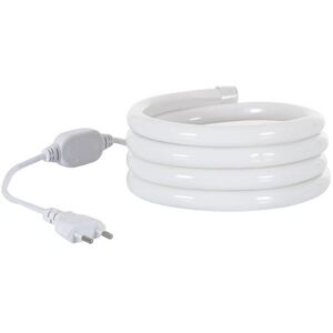 Non communiqué TechBrey Néon LED Flexible 360º Rond Dimmable 120LED/m 220V AC Blanc Froid IP67 sur Mesure Coupe tous les 100cm 6m Blanc - Publicité