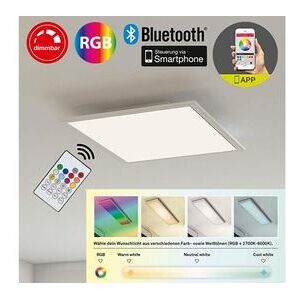 Non communiqué Briloner leuchten panneau led dimmable encastrable en blanc - change de couleur et de température de couleur - contrôlable par télécommande, applicati - Publicité