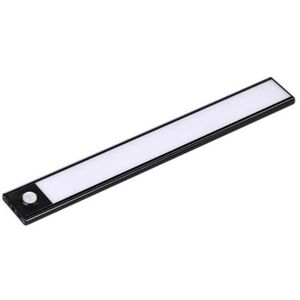 Non communiqué Réglette LED Rechargeable USB 40cm 2W Noire avec Détecteur de mouvement - Blanc Chaud 2300K - 3500K - SILAMP Blanc Chaud 2300K - 3500K - Publicité