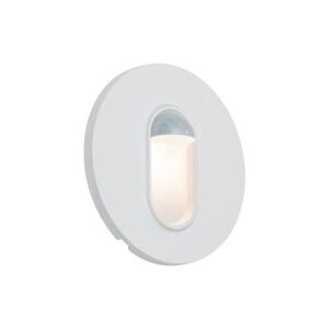 Spot LED encastrable avec détecteur de mouvements LED intégrée Paulmann 92925 blanc chaud 2.7 W blanc (brillant) - Publicité