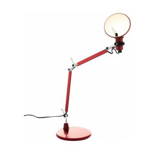 Lampe à poser rouge Tolomeo Micro table - Artemide - Publicité