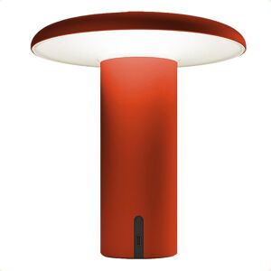 Lampe portable en aluminium anodisé rouge 19 cm Takku - Artemide - Publicité