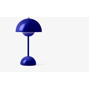 Lampe à poser sans fil cobalt blue Flowerpot VP9 - &tradition - Publicité