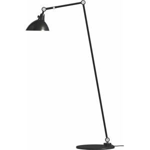 Lampadaire en aluminium noir avec bras 120/30cm Modular TYP 556 - Midgard - Publicité