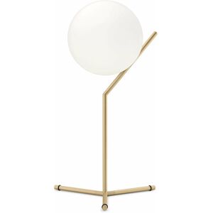 Lampe de table haute design en laiton IC - Flos - Publicité