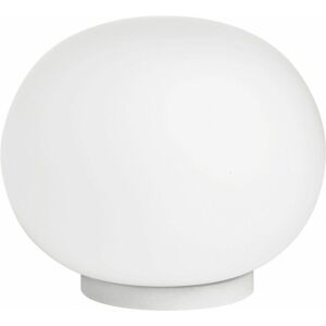 Petite lampe de table design en verre opalin 11,2 x 9 cm Glo-Ball - Flos - Publicité