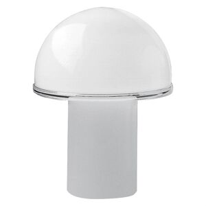 Lampe en verre soufflé blanc 20 cm Onfale - Artemide - Publicité