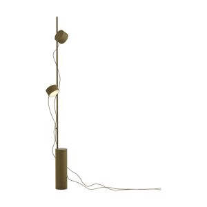 Lampadaire en acier marron vert 136cm Post - Muuto - Publicité