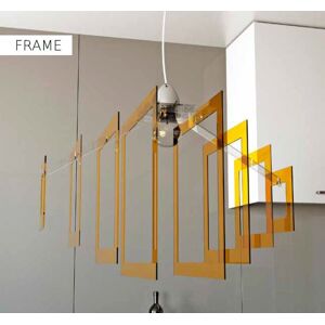 Petrozzi Frame Lustre en plexiglas au choix en 18 coloris - Trasparente