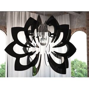 Petrozzi Flora Lustre en plexiglas au choix en 18 coloris - Nero