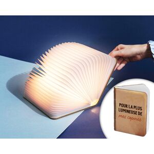 Cadeaux.com Lampe livre lumineux personnalise - Message