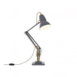 Anglepoise Lampe de bureau Original 1227 Brass, Couleur Elephant Grey