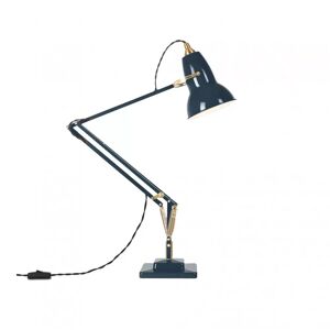 Anglepoise Lampe de bureau Original 1227 Brass, Couleur Ink Blue