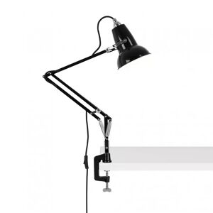 Anglepoise Lampe de bureau Original 1227 - Mini, Versions Fixation avec patte de serrage, Couleur Jet Black