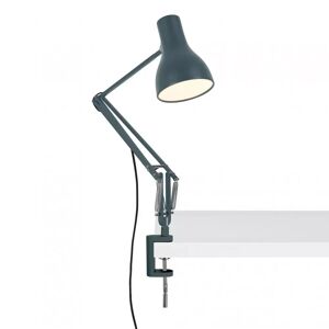 Anglepoise Lampe de bureau Type 75, Versions Fixation avec patte de serrage, Couleur Slate Grey