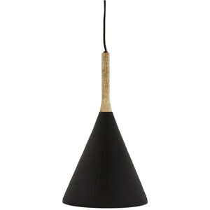 Pomax Brampton - Suspension conique en métal ø25cm - Couleur - Noir