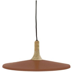 Pomax Brampton - Suspension ronde en métal ø40cm - Couleur - Terracotta