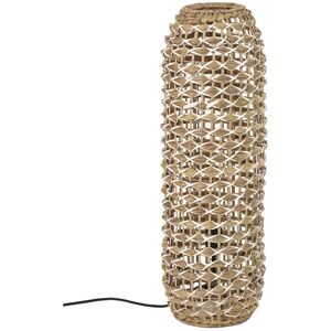 Pomax Rota - Lampadaire en fibre naturelle H70cm - Couleur - Naturel