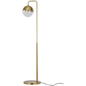 BePureHome Globular - Lampadaire vintage en métal - Couleur - Laiton