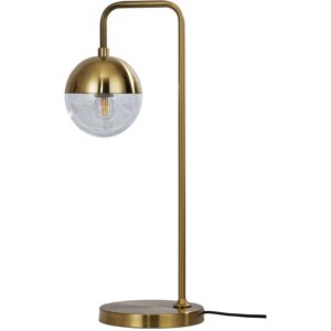 BePureHome Globular - Lampe à poser vintage en métal - Couleur - Laiton