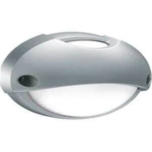 Plafonnier Lombardo Airy ovale gris E27 IP54 LB8232G